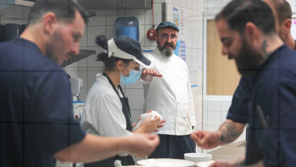 Ο  executive chef του «Makedonia Palace», Σωτήρης Ευαγγέλου